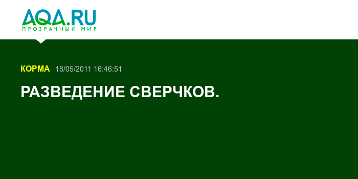 Как растить сверчков: 12 шагов (с иллюстрациями)